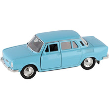 Dromader Auto Welly Škoda 100 11cm 1 : 34 modré