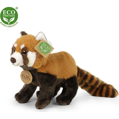 Rappa Plyšová panda červená 20 cm Eco Friendly