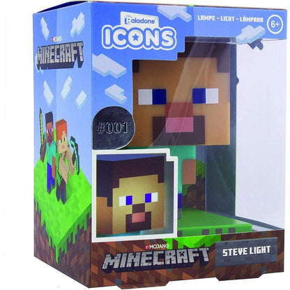 Epee Lampa Minecraft Steve