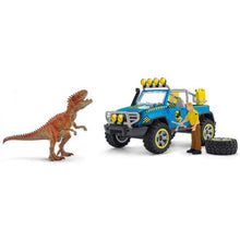 Schleich 41464 Terénní vůz s venkovním výběhem pro dinosaura