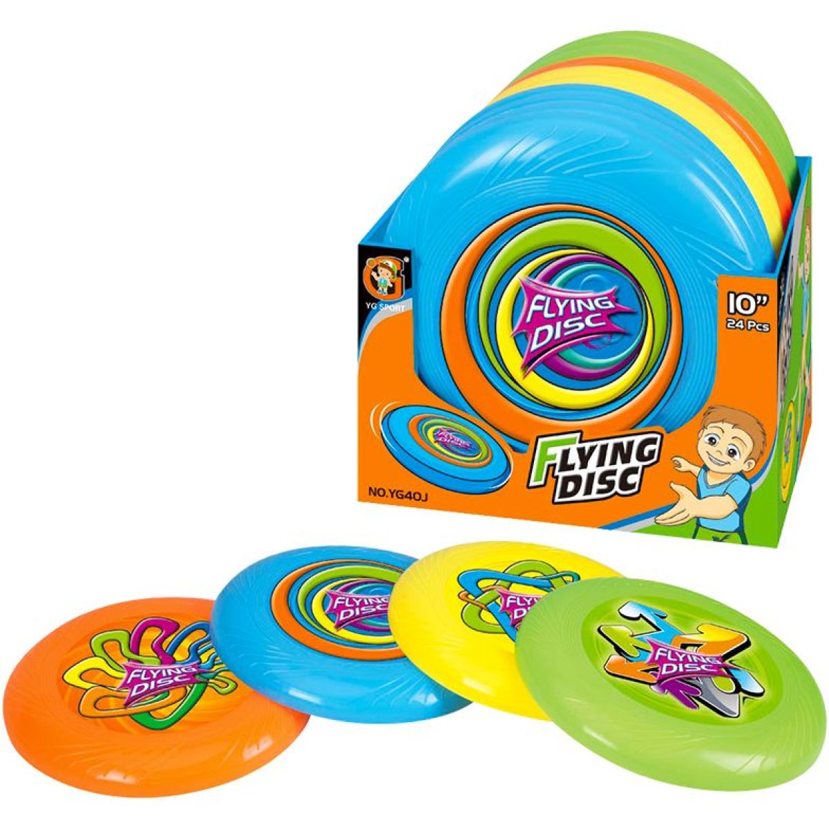 Sparkys Létající talíř - Frisbee 25 cm - oranžová