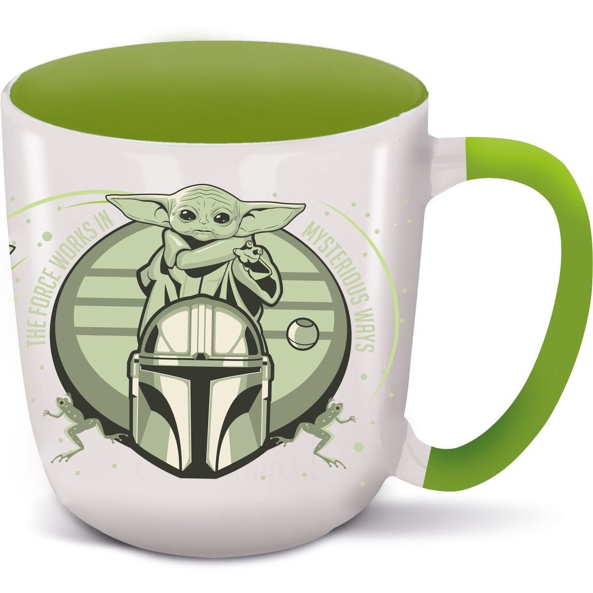 Stor Mandalorian Hrnek keramický elite Grogu