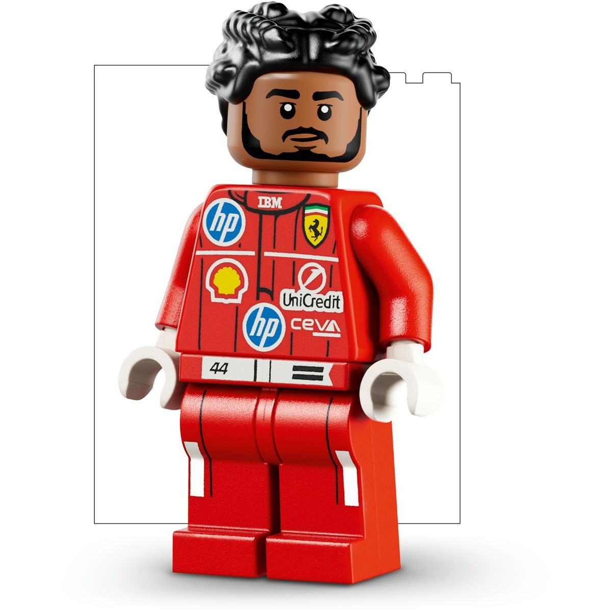 LEGO® Editions 43022 Helma Lewis Hamilton ze Scuderia Ferrari HP