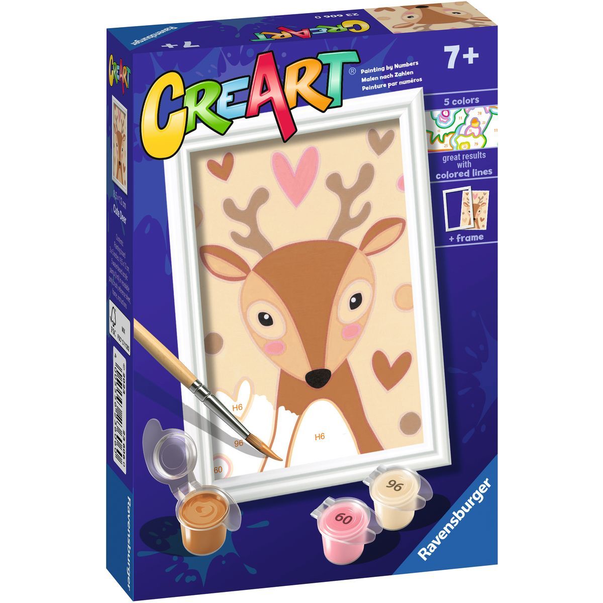 CreArt 236060 Roztomilý jelen