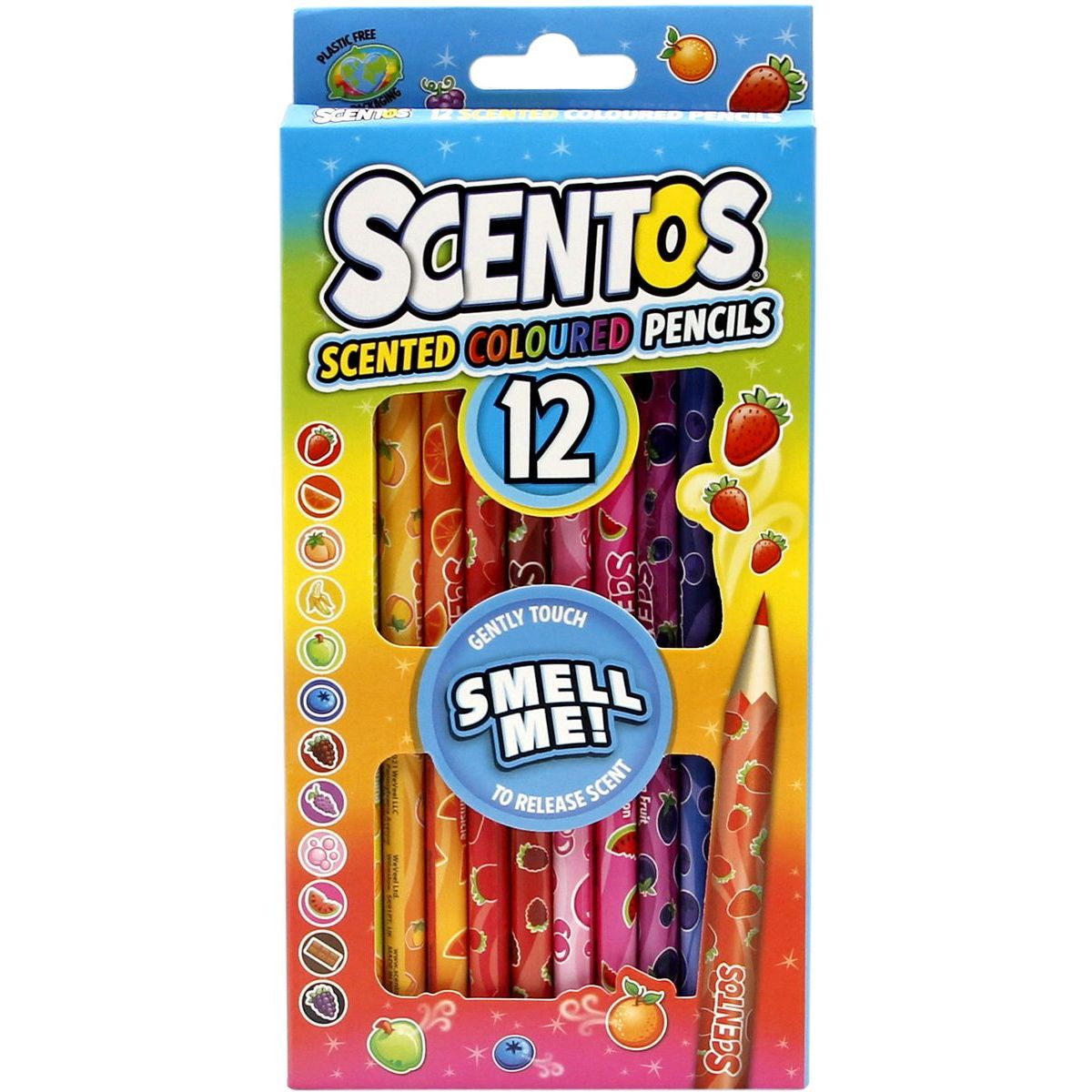 Alltoys Pastelky Scentos voňavé 12ks