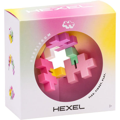 Plus-Plus Hexel Bubblegum