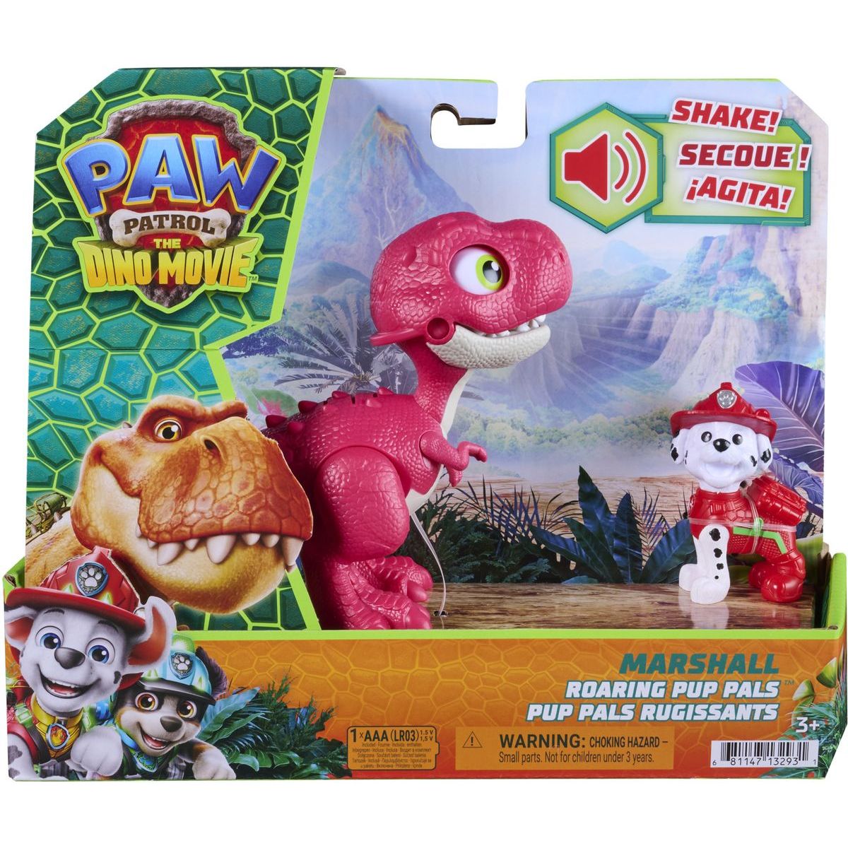 Spin Master Tlapková patrola Dino figurka se zvuky + Marshall