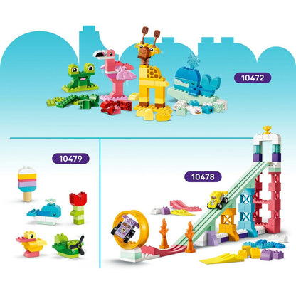 LEGO® DUPLO® 10480 Les plný objevů a divokých zvířátek