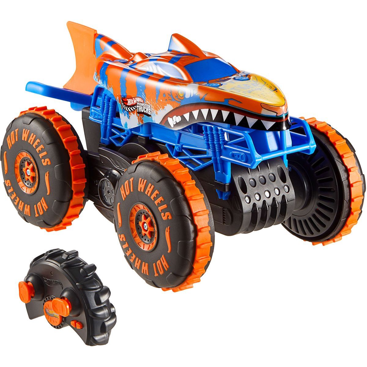 Hot Wheels RC Monster Trucks Lezec Tiger Shark
