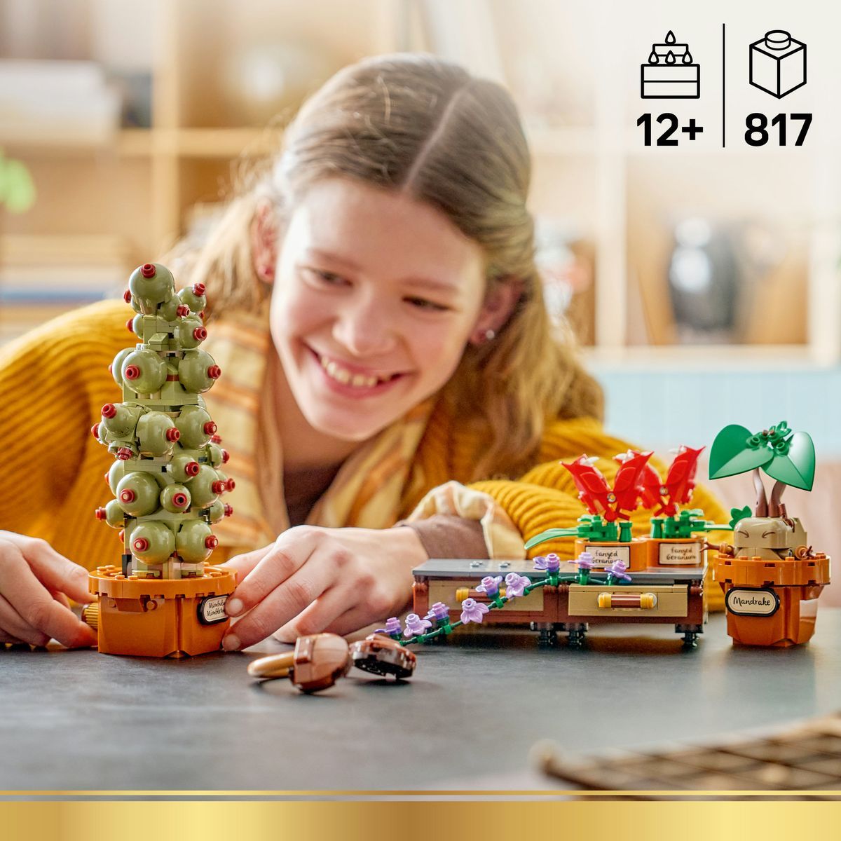LEGO® Harry Potter™ 76474 Rostliny z hodiny bylinkářství v Bradavicích