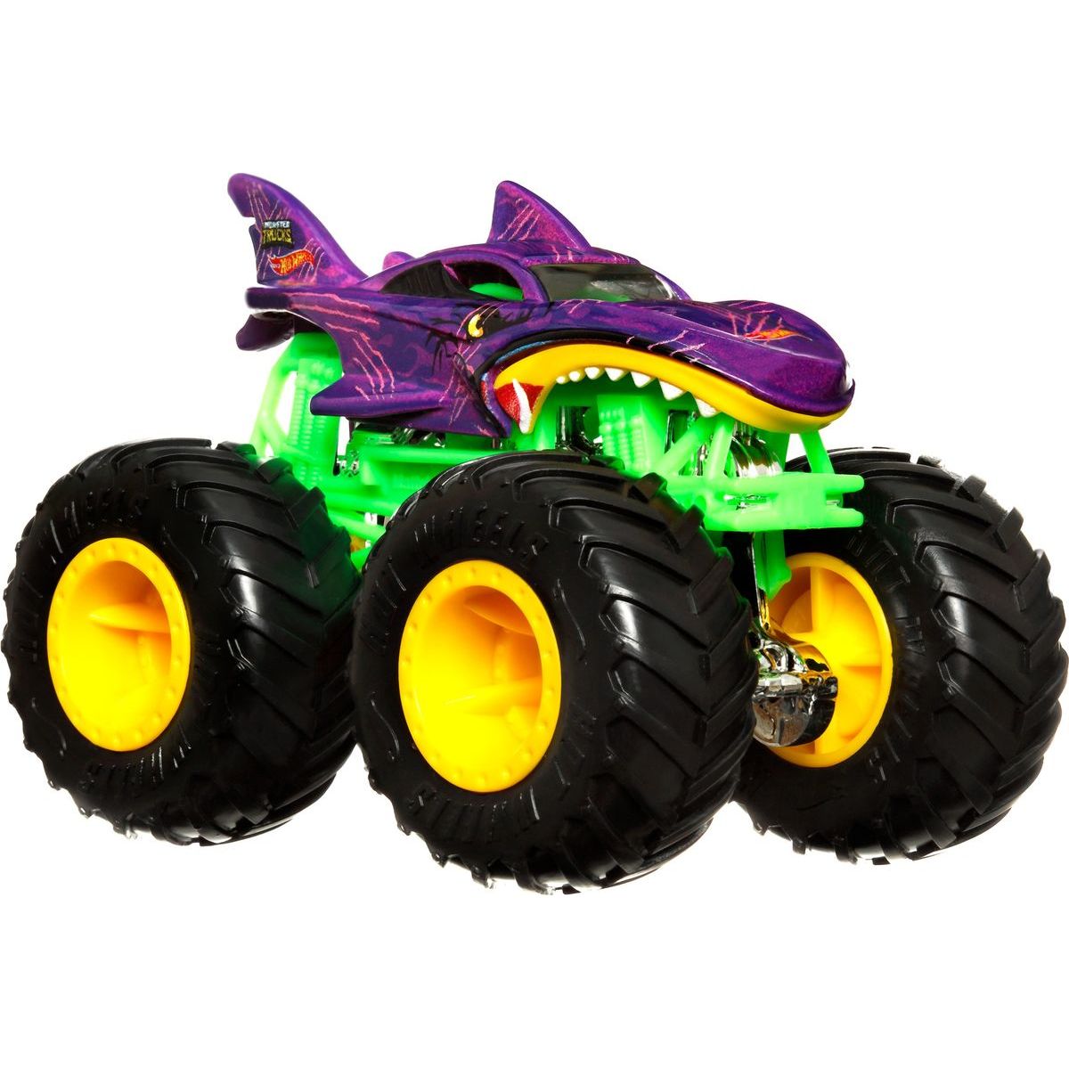 Mattel Hot Wheels Monster Trucks Color Shifters 9 cm Shark Wreak