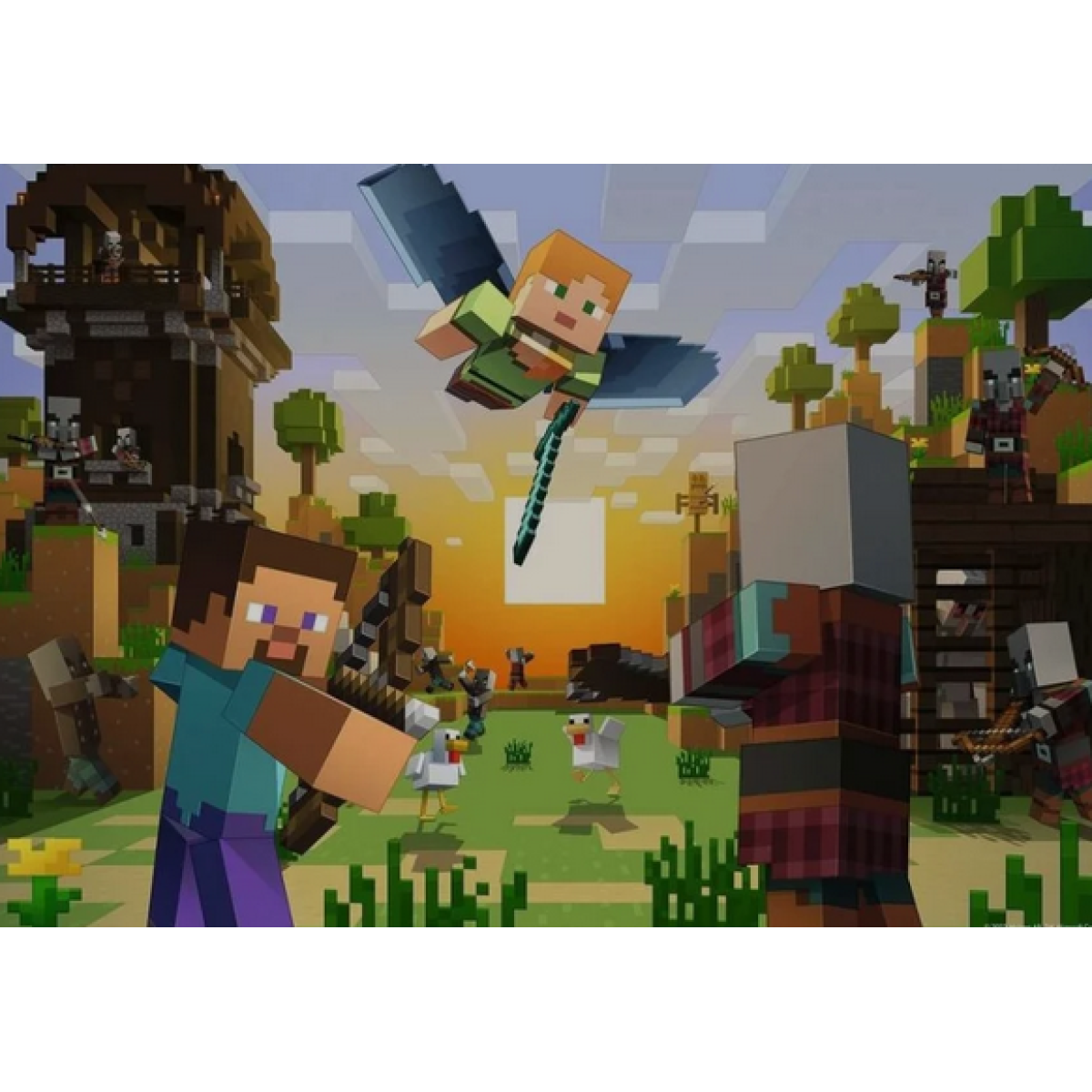 Minecraft 150 dílků