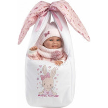 Llorens 73902 New born holčička realistická panenka miminko s celovinylovým tělem 40 cm