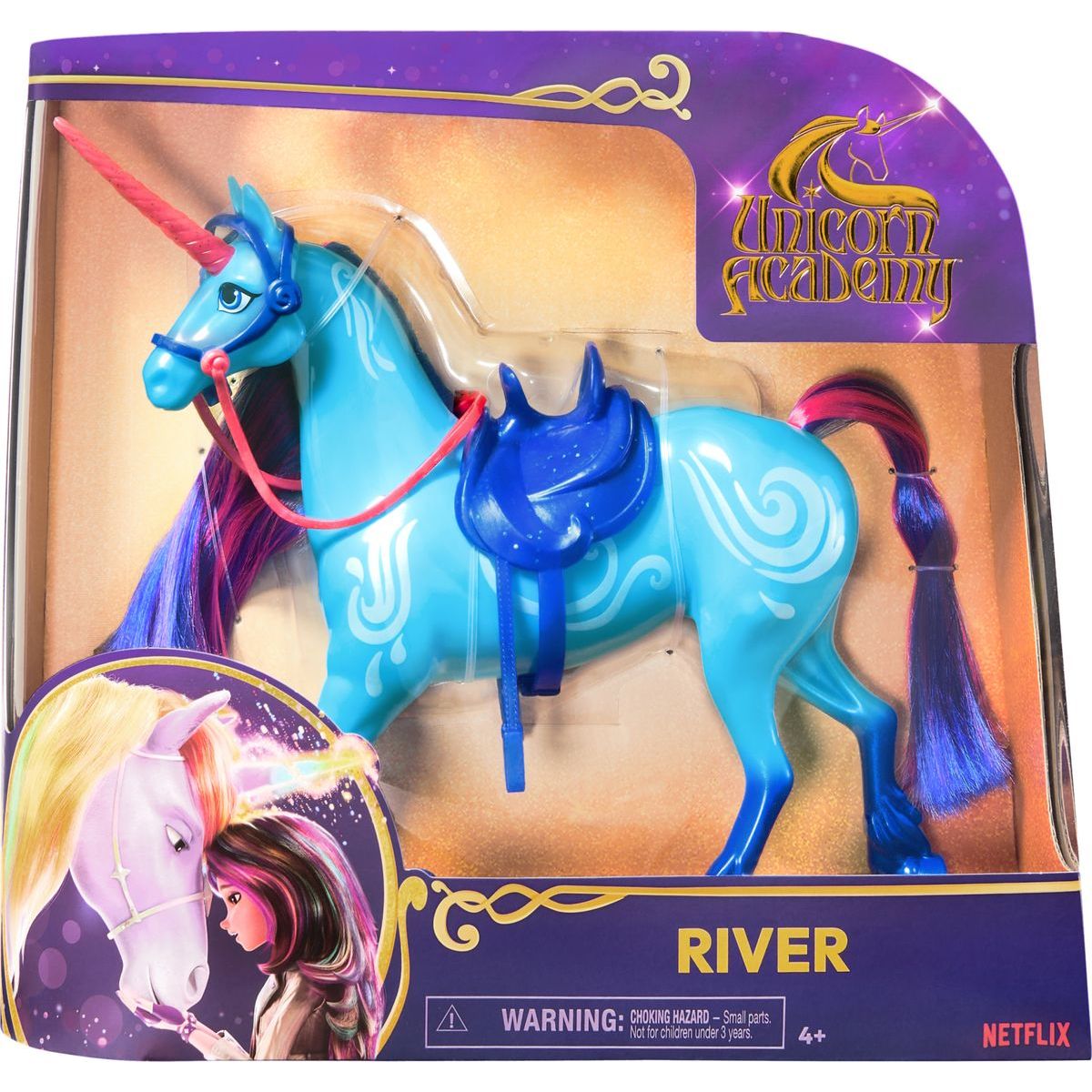 Spin Master Jednorožčí akademie Česací jednorožec 28 cm River