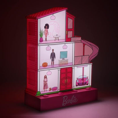 Barbie svítící dům se samolepkami