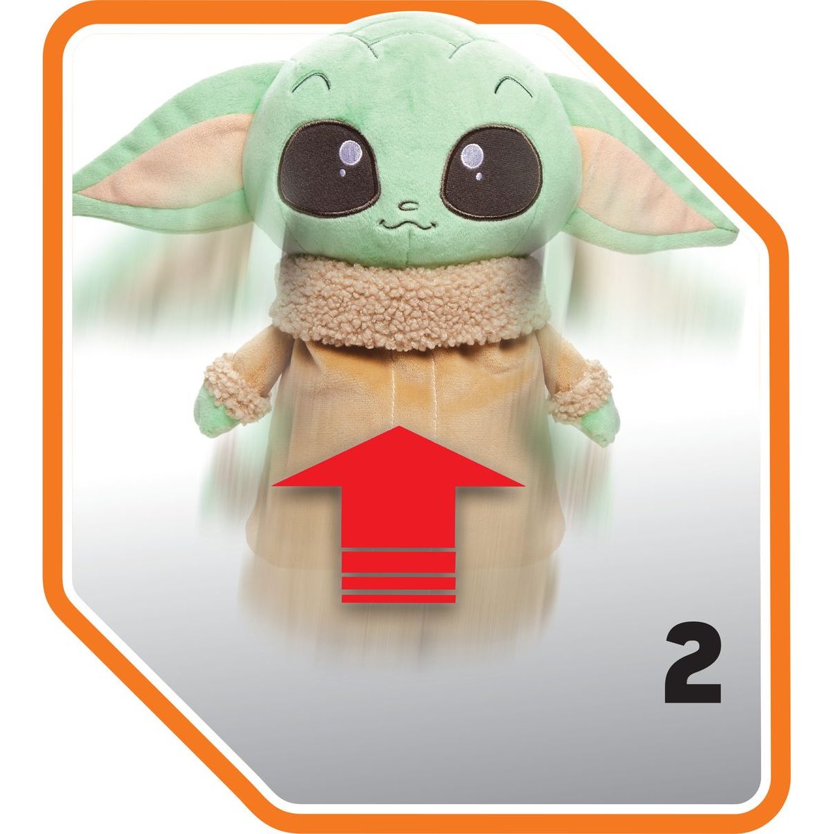 Mattel Star Wars Skákací plyšák Grogu