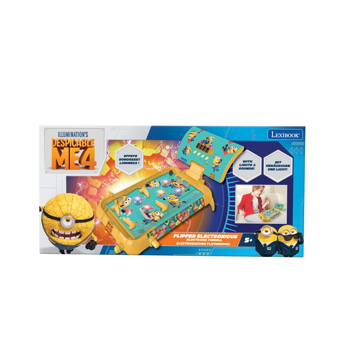 Lexibook Elektronický stolní pinball Mimoni