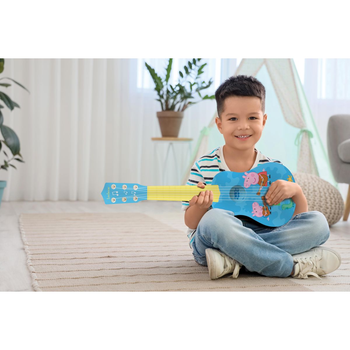 Lexibook Moje první kytara Prasátko Peppa 53 cm