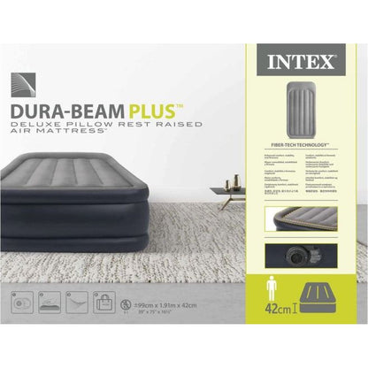 Intex 64132ND Nafukovací matrace Twin Deluxe 99 x 191 x 42 cm - Poškozený obal