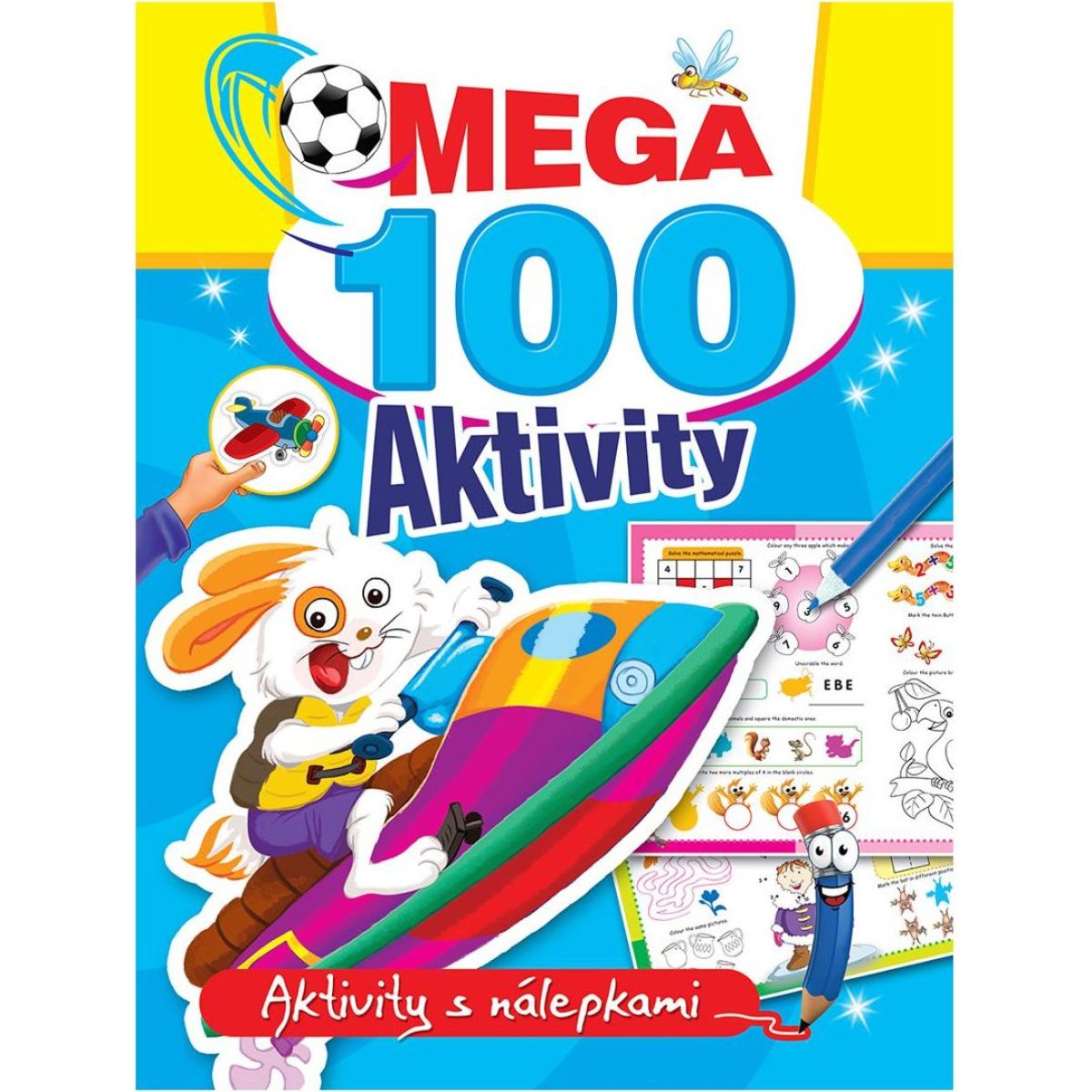 FONI Book Mega aktivity 100 ks Zajíc CZ verze