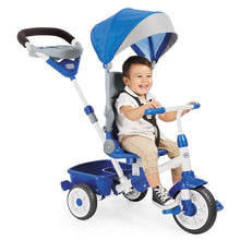 Little Tikes Tříkolka Perfect Fit 4 v 1 tmavě modrá