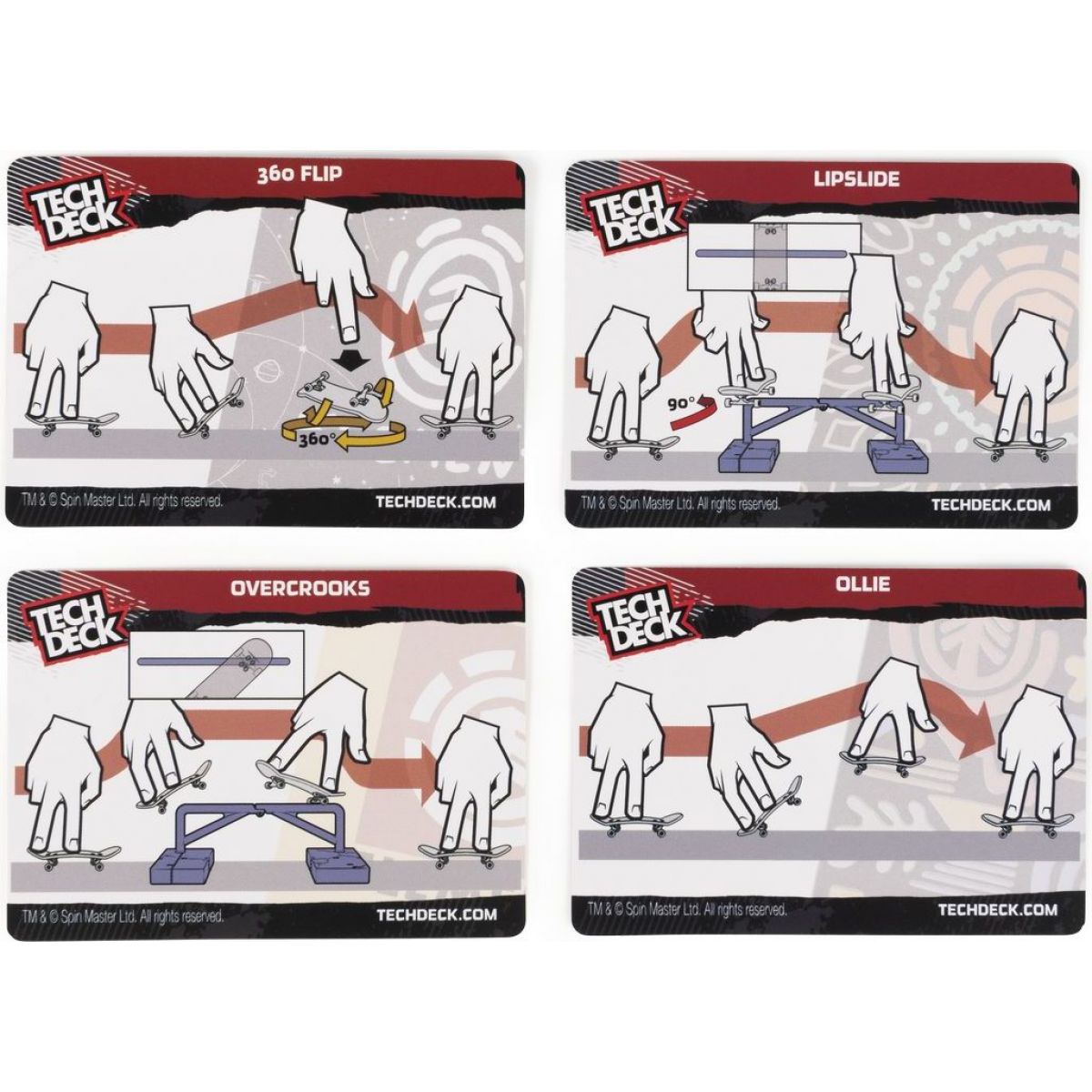 Tech Deck Fingerboard dvojbalení s překážkou Element