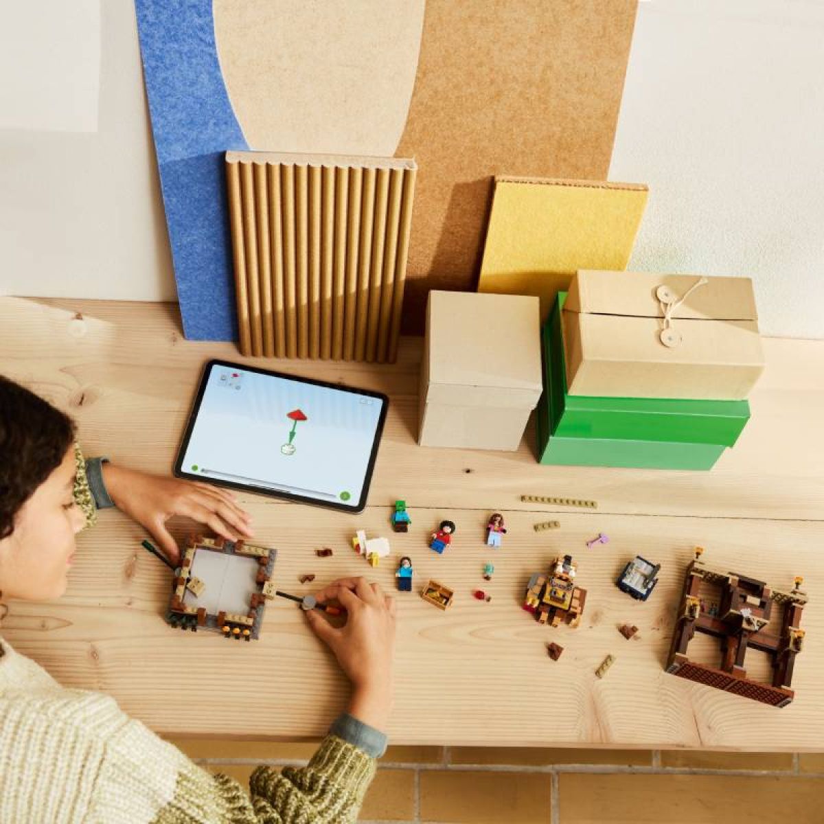 LEGO® Minecraft® 21272 Bojový ring v Lesním sídle