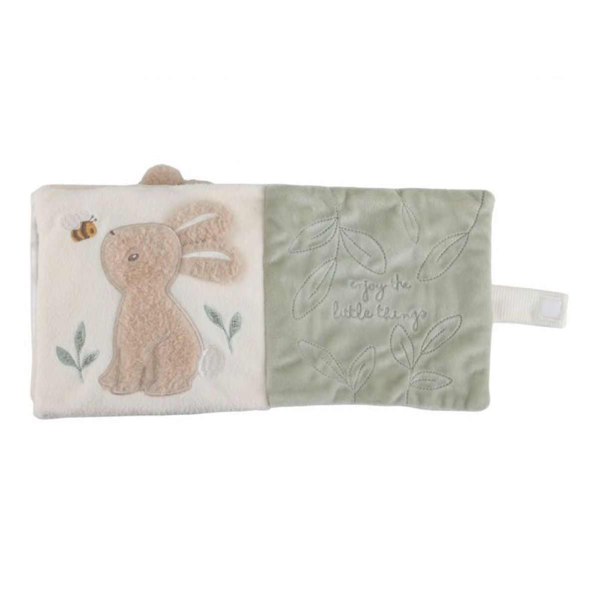 Little Dutch Textilní knížka s aktivitami Newborn Naturals