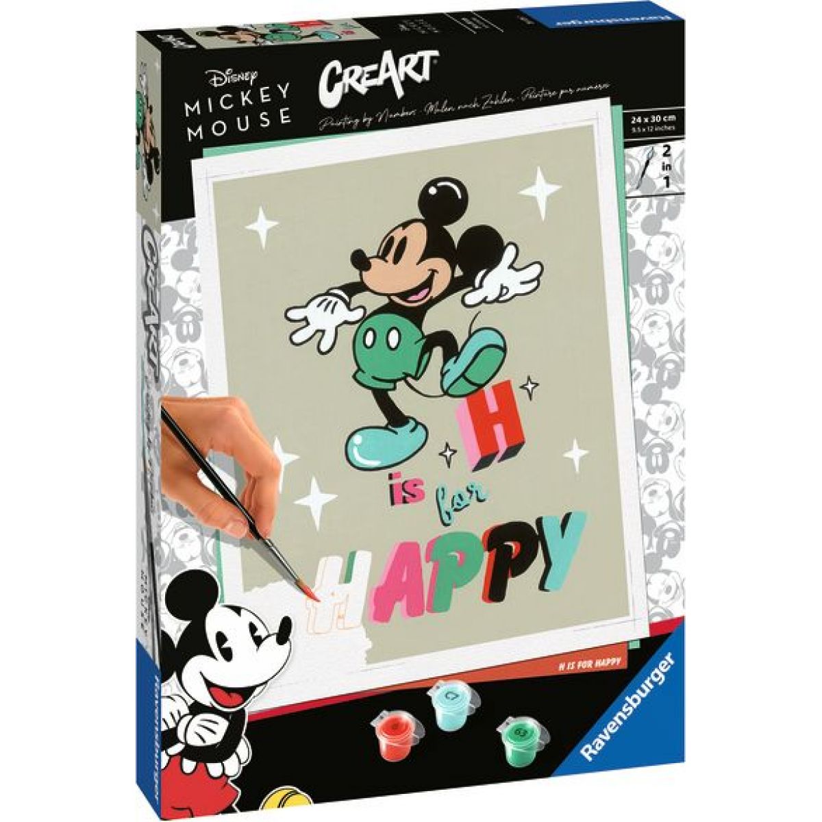 CreArt 201297 Disney: Mickey Mouse: H is for HAPPY