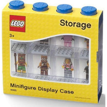 LEGO® sběratelská skříňka na 8 minifigurek - modrá