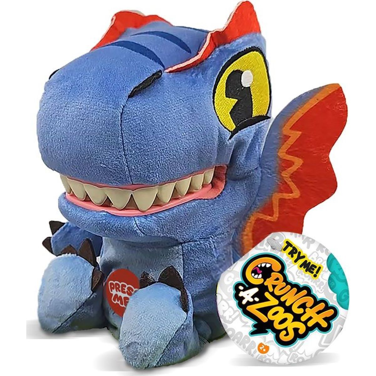 Crunchazoos dinosaurus modrý