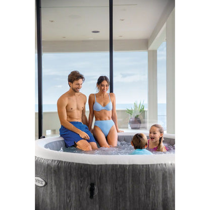 Intex 28442NP Vířivka PureSpa™ Greywood Bubble Deluxe pro 6 osob