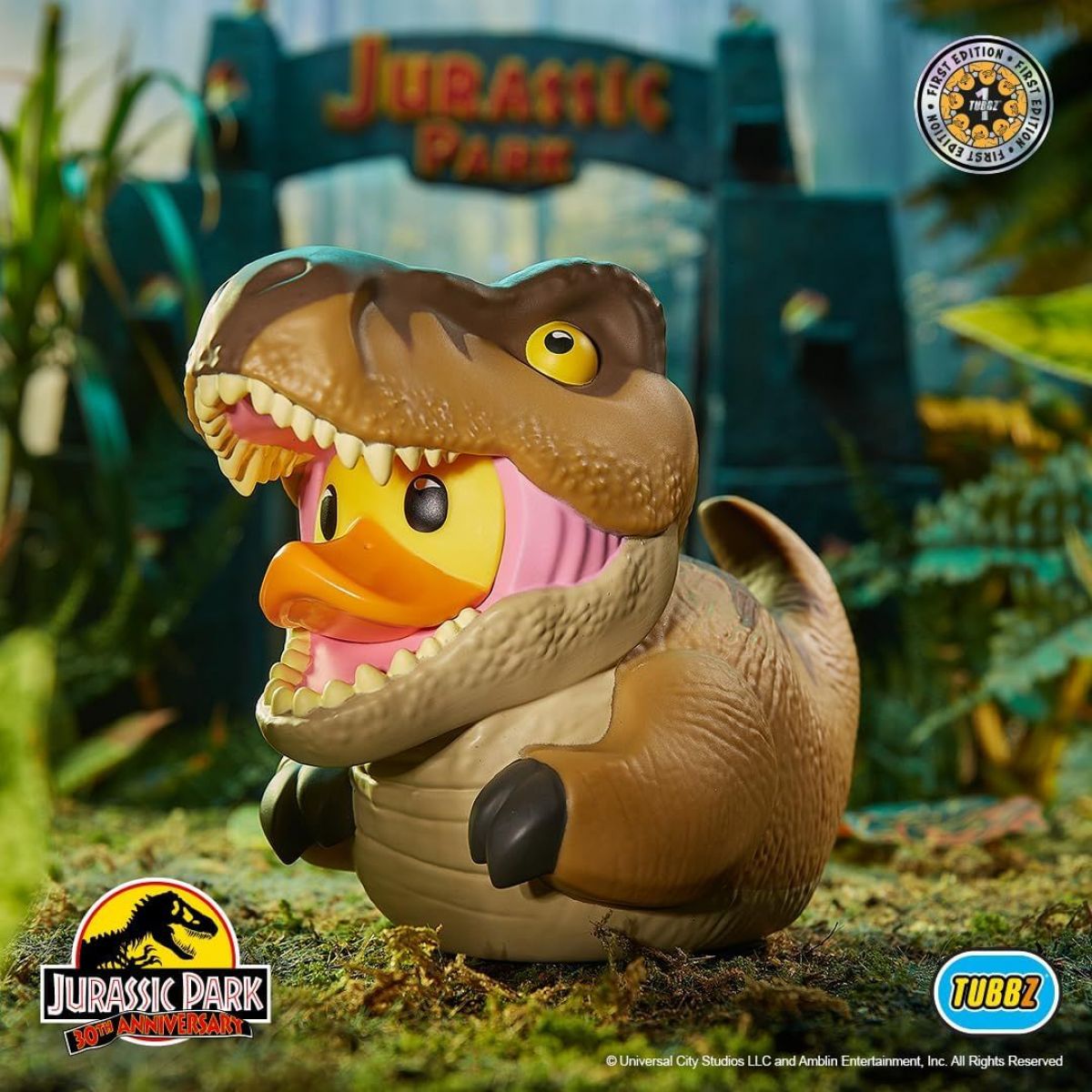 Tubbz kachnička Jurský park T-REX