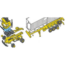 Monti System 08 2 Kontejner Liaz 1 : 48