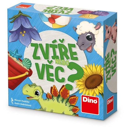 Dino zvíře nebo věc? cestovní hra