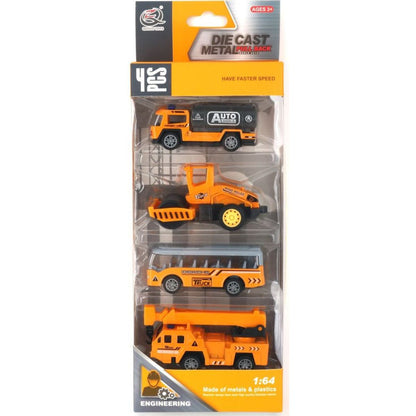 Alltoys Autíčko 4 ks 1  :  64
