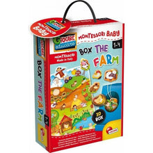 Liscianigiochi Montessori baby box vkládačka farma