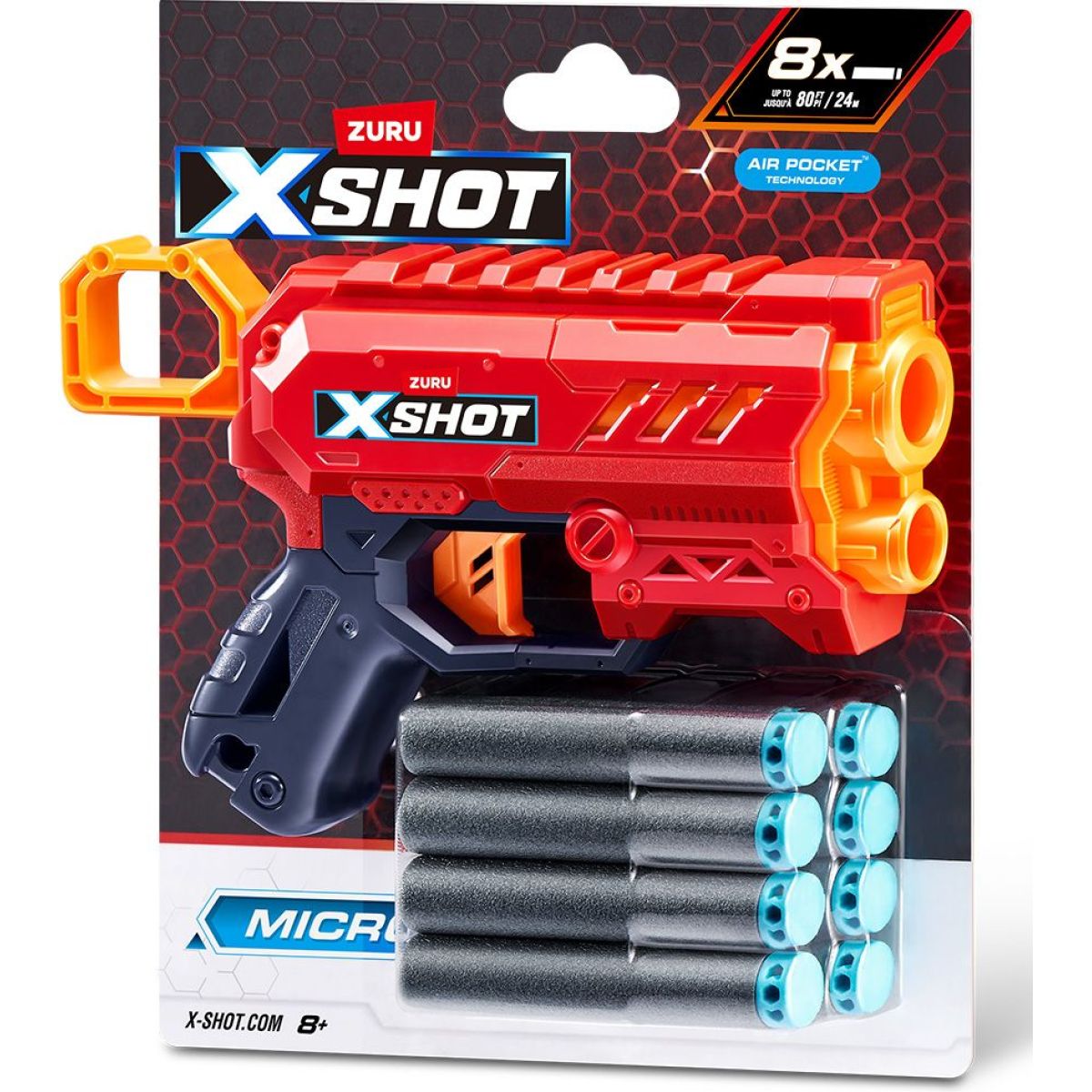 ZURU X-SHOT Excel Micro 2.0 Blaster 8 šipek