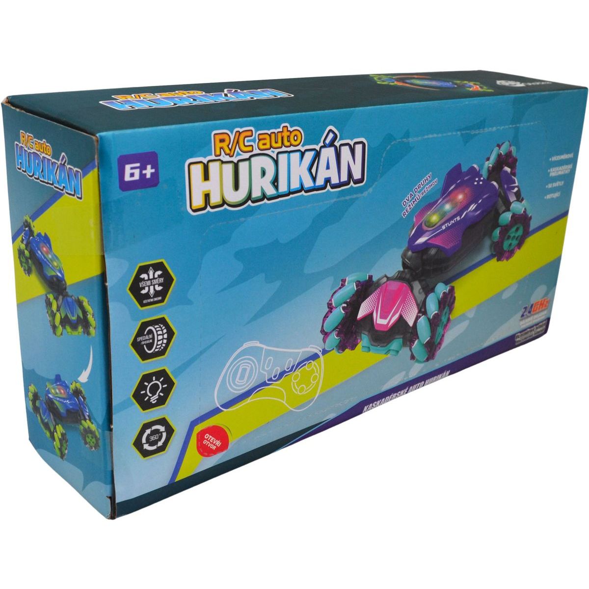 Sparkys RC Auto Hurikán fialové