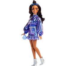 Barbie Deluxe modelka - modrý top