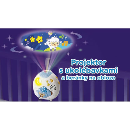 VTech Projektor s uspávankami a barančekmi na oblohe SK