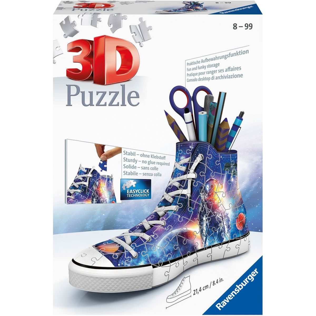Ravensburger 3D Puzzle Kecka Astronauté 108 dílků