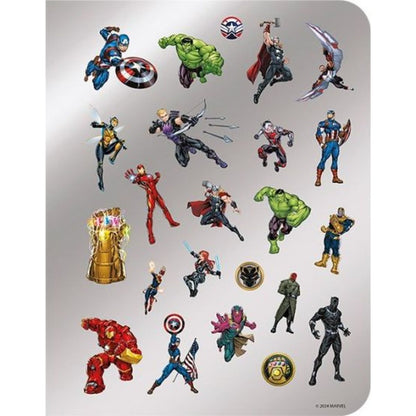 Jiri Models 100 samolepek s omalovánkami Marvel