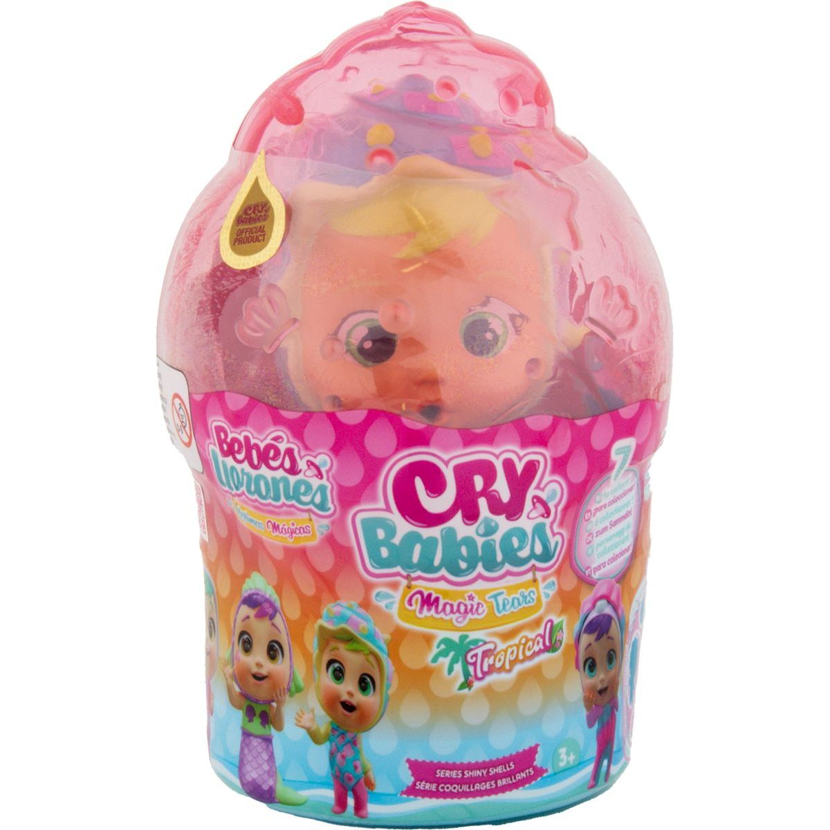 Cry Babies Magic Tears Shiny Shells panenka Sandy