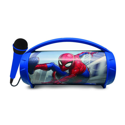 Lexibook Bluetooth reproduktor Spiderman s mikrofonem svítící