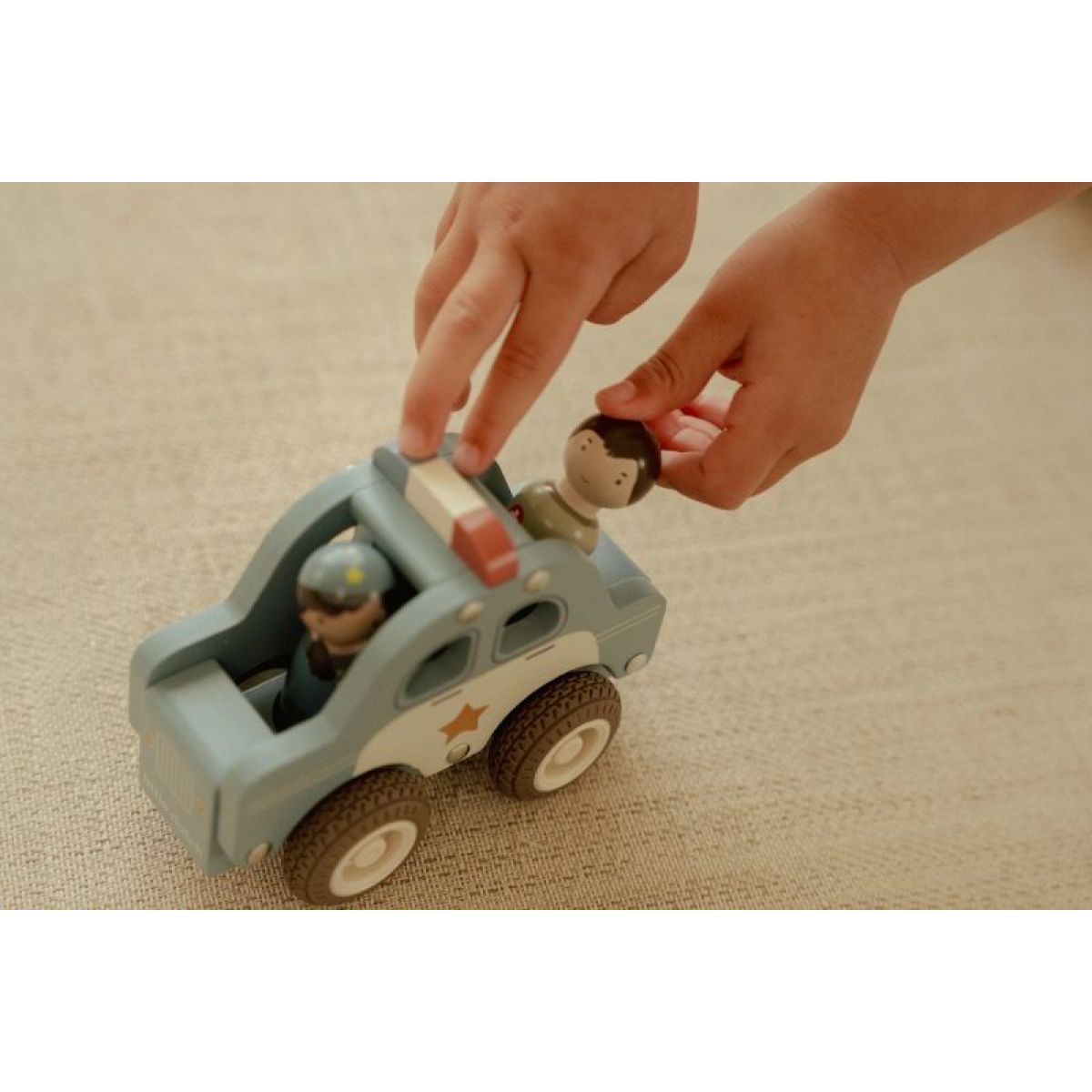 Little Dutch Policejní auto dřevěné