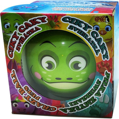 Epee Ciky Caky bláznivý míč zelený 9 cm
