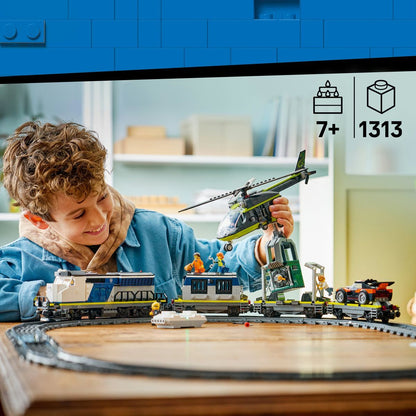 LEGO® City 60508 Loupež v policejním vlaku