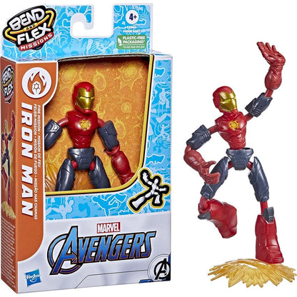 Hasbro Avengers Bend and Flex figurka Iron Man
