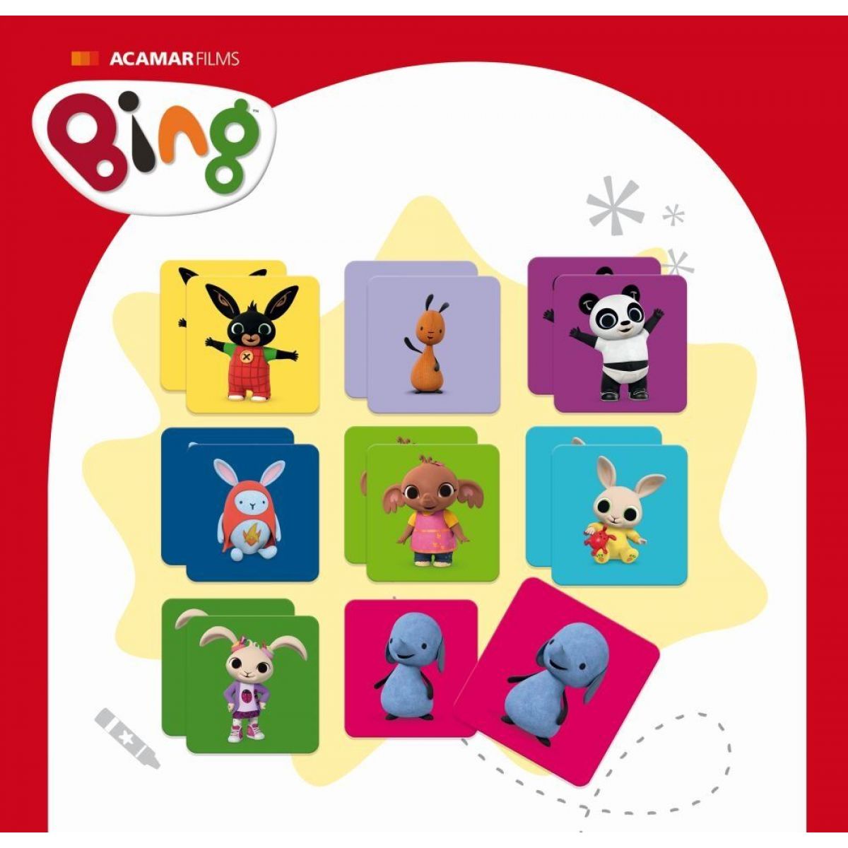 Liscianigiochi kolekce her pro nejmenší Bing Baby 4 v 1